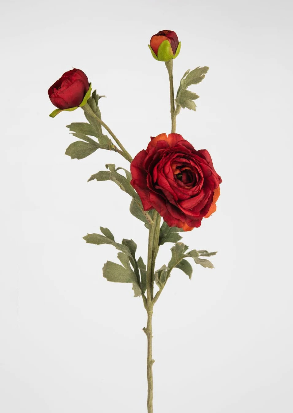 Burnt Sienna Artificial Ranunculus Flowers - 26" | Afloral