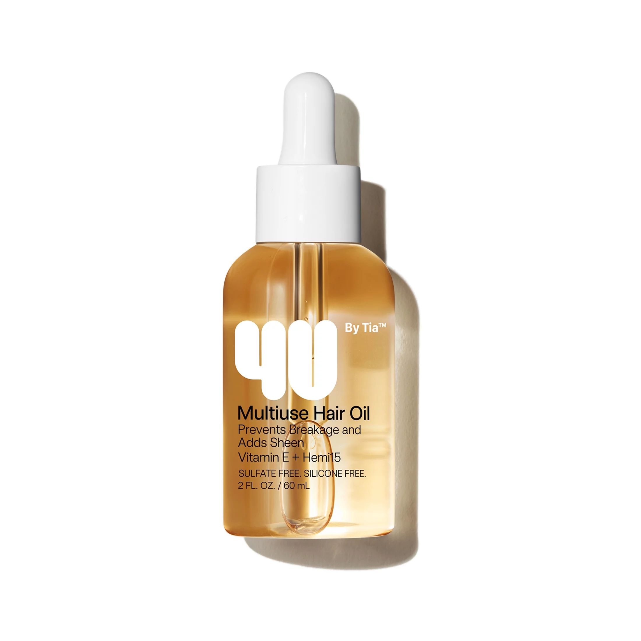 4U by Tia MultiUse Hair Oil with Vitamin E and Hemi15, 2 fl oz | Walmart (US)