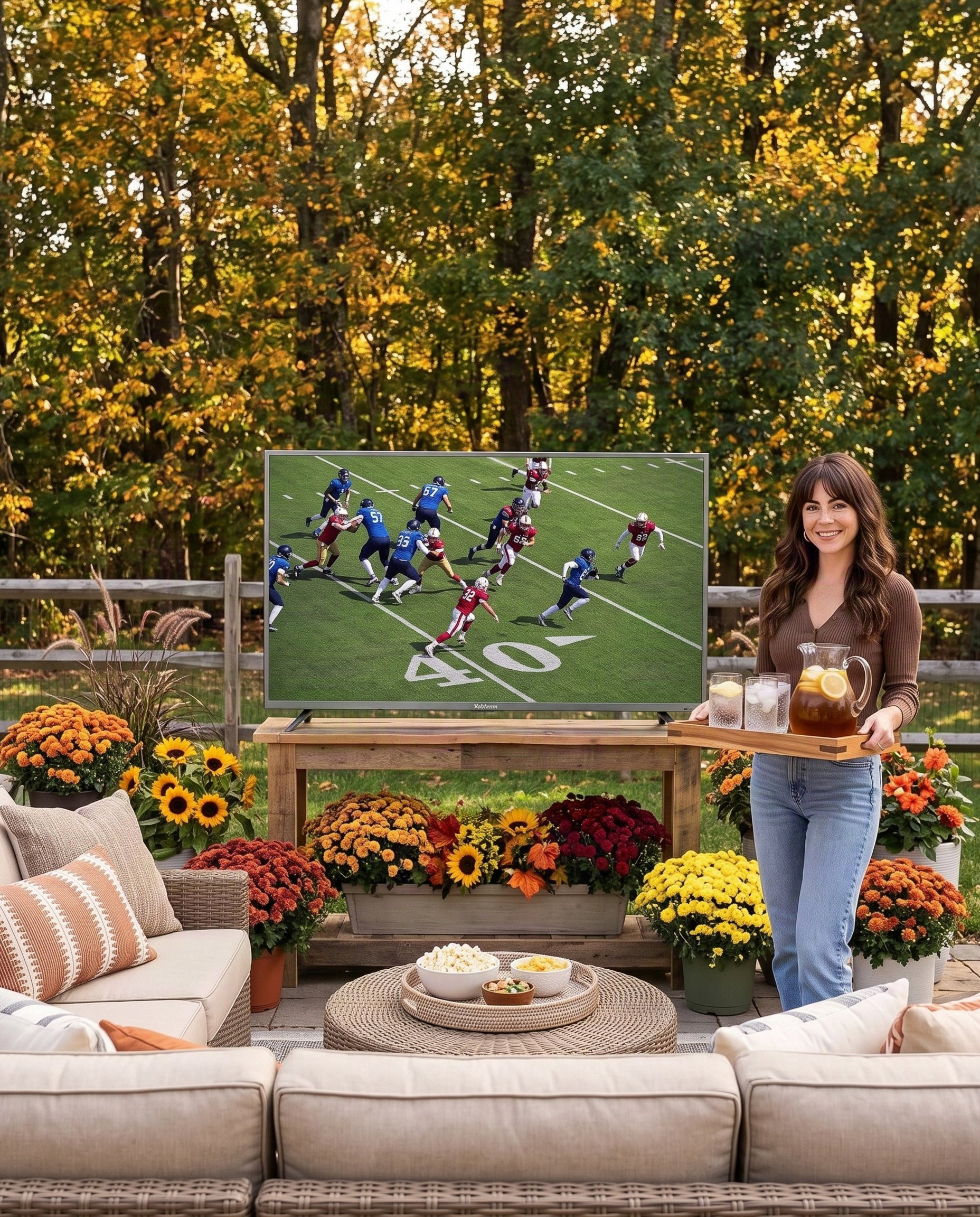 Outdoor Waterproof TV - Upgrade outdoor Entertainment
BUY HERE: https://amzn.to/4jdNvQE

#outdoorentertaining #OutdoorEntertainment #outdoortv #WaterproofTV #backyardentertaining #CommissionsEarned 

 #LTKSeasonal #LTKHome #LTKSaleAlert