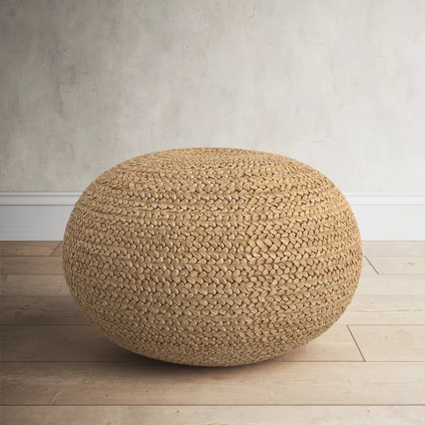 Ryanne 25'' Round Pouf Ottoman | Wayfair North America
