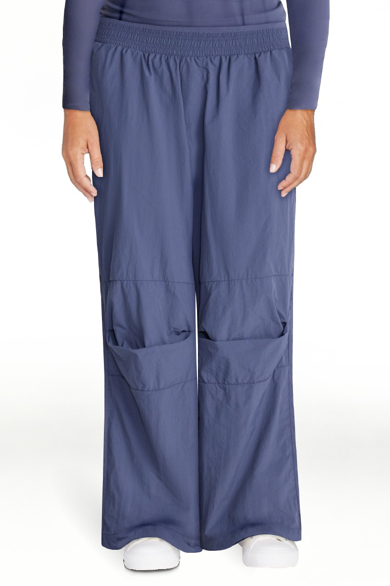 Avia Women's and Women's Plus Crinkle Pants with Pleated Knees, 30" Inseam, Sizes XS-4X | Walmart (US)