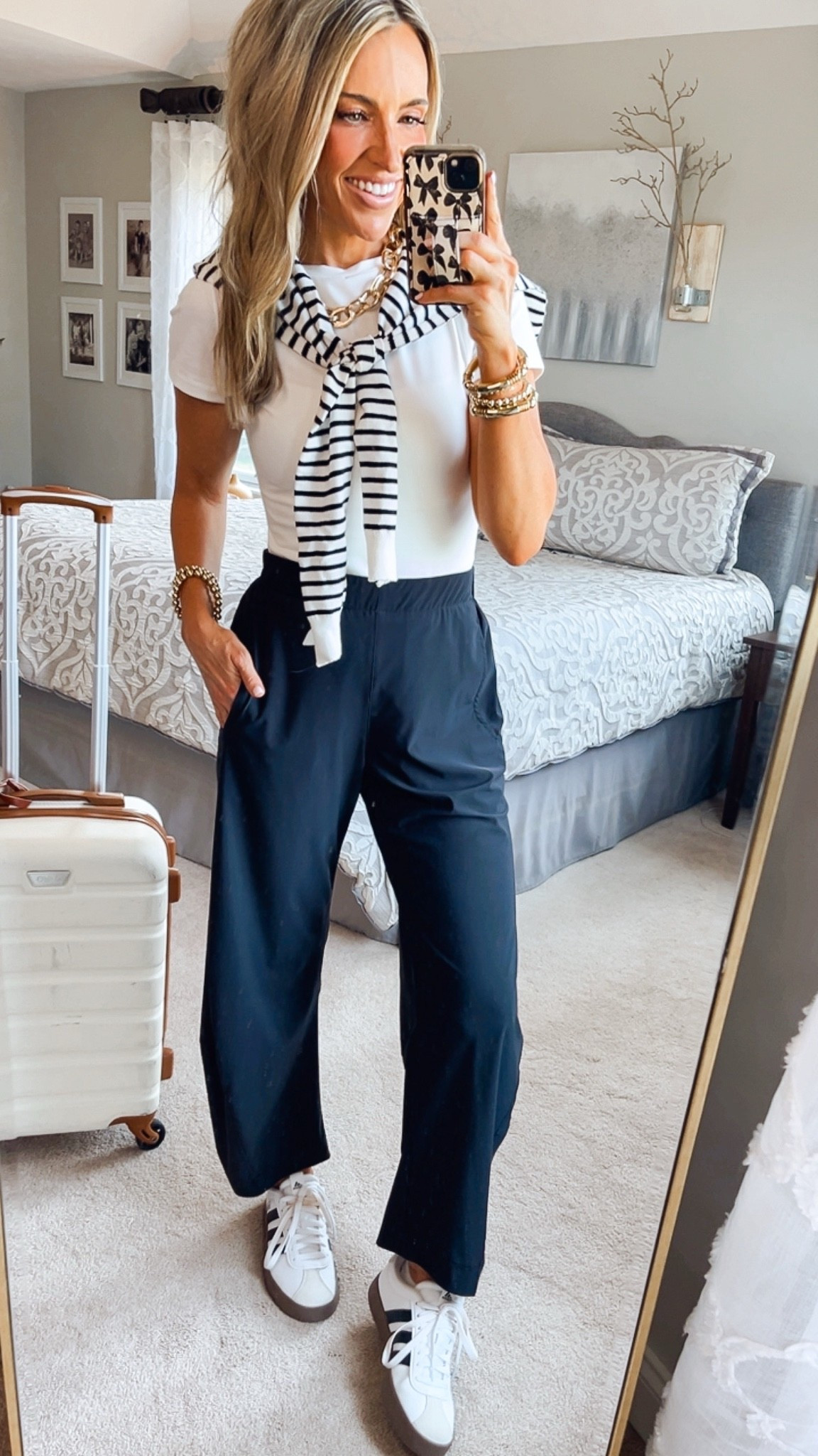 Amazon new release! High waisted barrel leg pants perfect for everyday casual, workwear & even travel! The slight barrel is perfection & so flattering! Wearing xs

#LTKootd #LTKSeasonal #LTKPetite