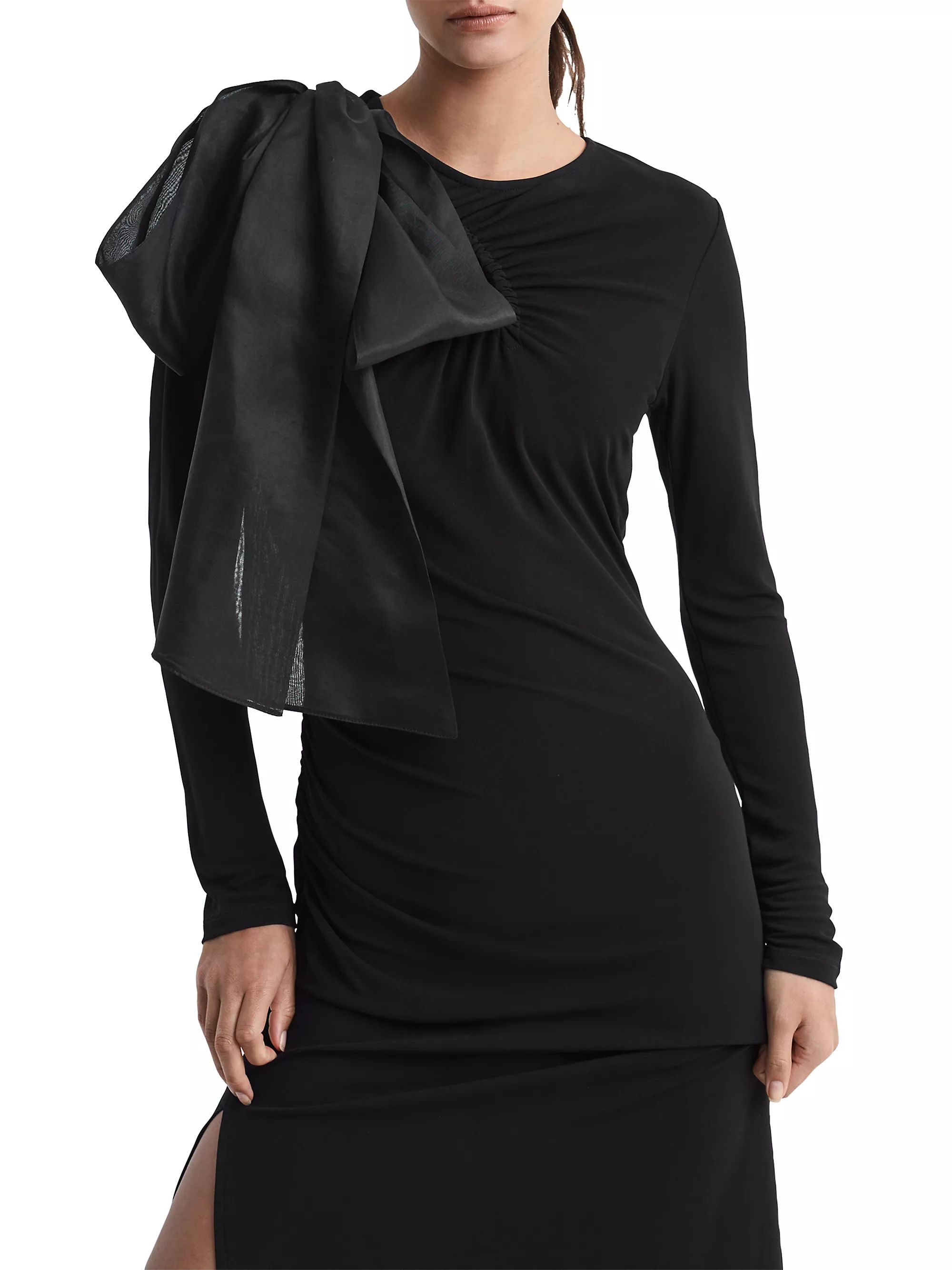 Savannah Bow Shoulder Maxi Dress | Saks Fifth Avenue