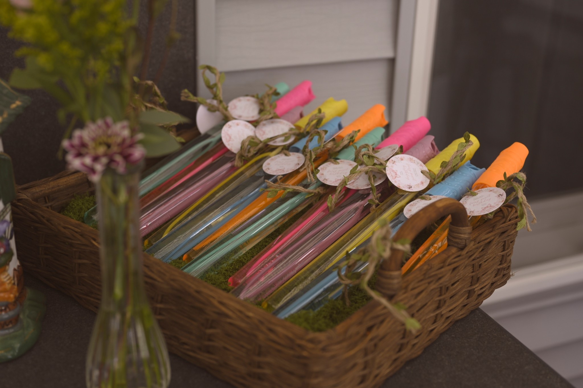 Favors for my daughter’s fairy first birthday theme. Bubble wands for each of the kids, with a thank you tag tied with twine leaf ribbon

#LTKParties #LTKKids #LTKBaby