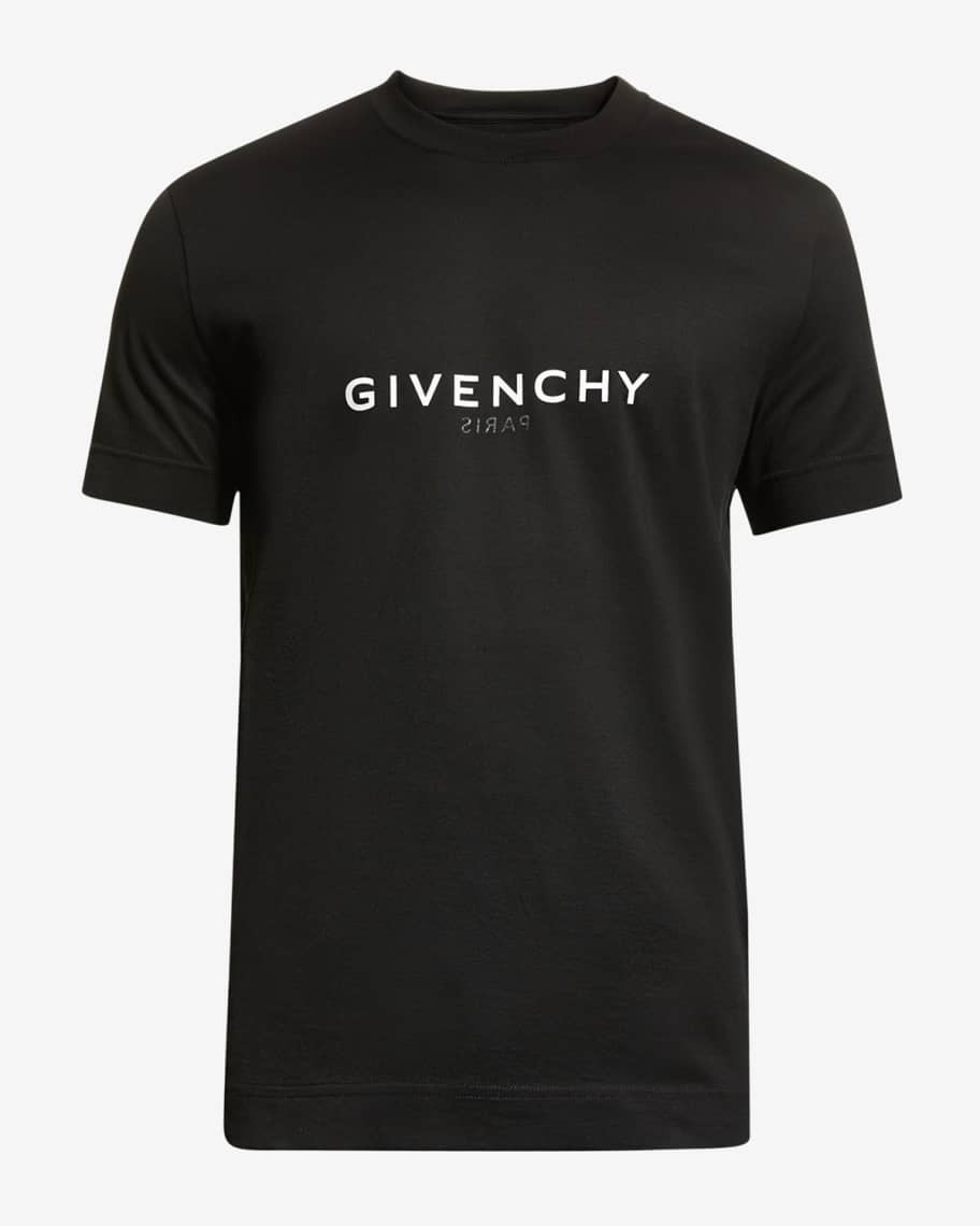 Givenchy Men's Slim Basic Logo T-Shirt | Neiman Marcus