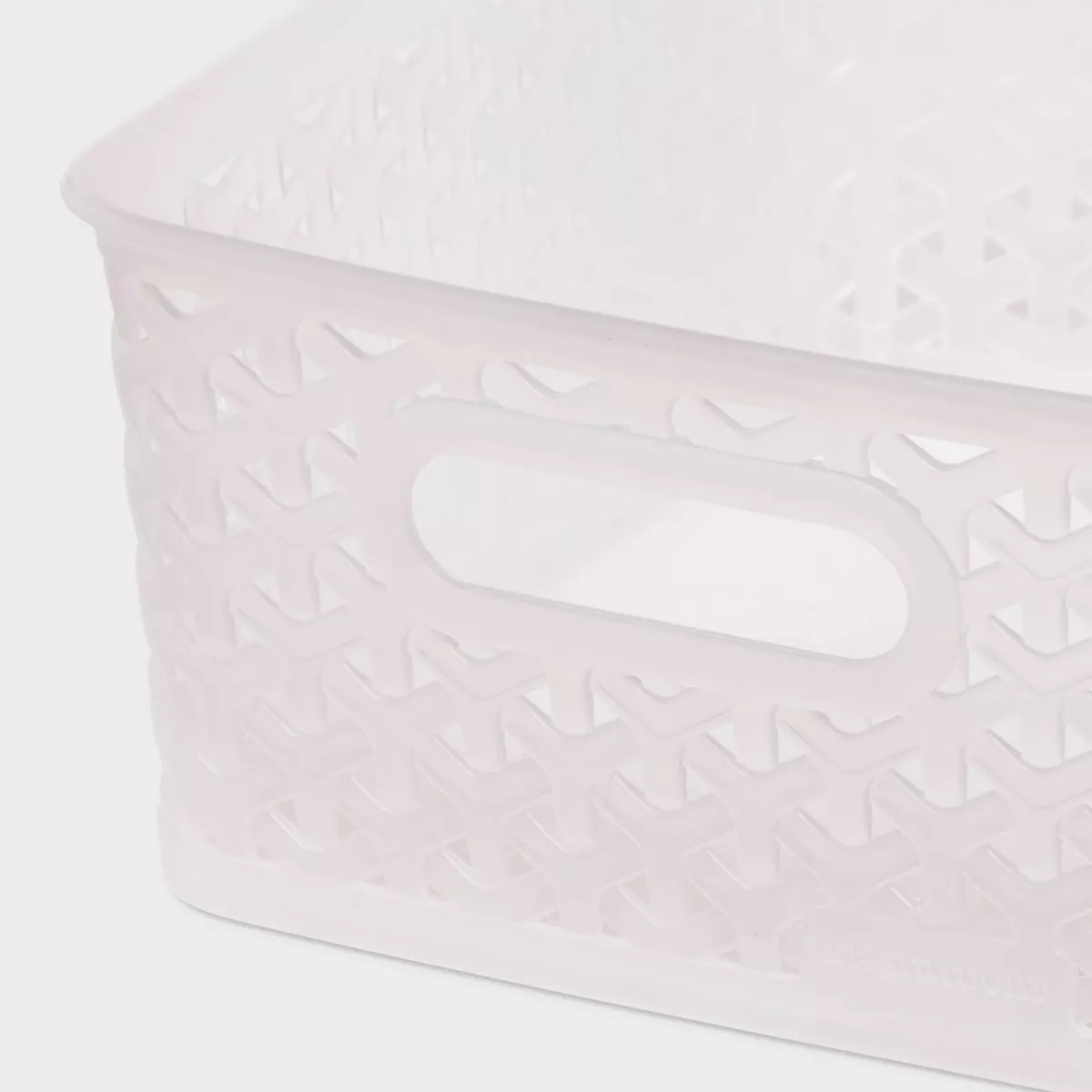 Y-Weave Small Decorative Storage Basket Translucent - Brightroom™ | Target