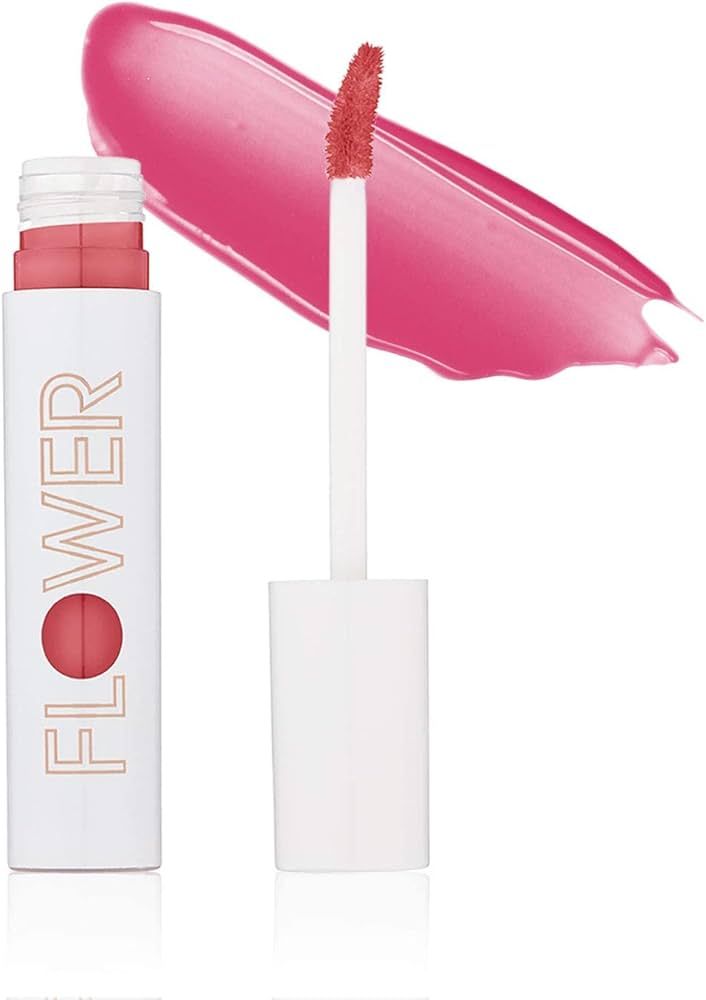 FLOWER BEAUTY Bitten Lip Stain - Long-Lasting Color - Hydrating + Water-Based Formula - Gel-Like ... | Amazon (US)