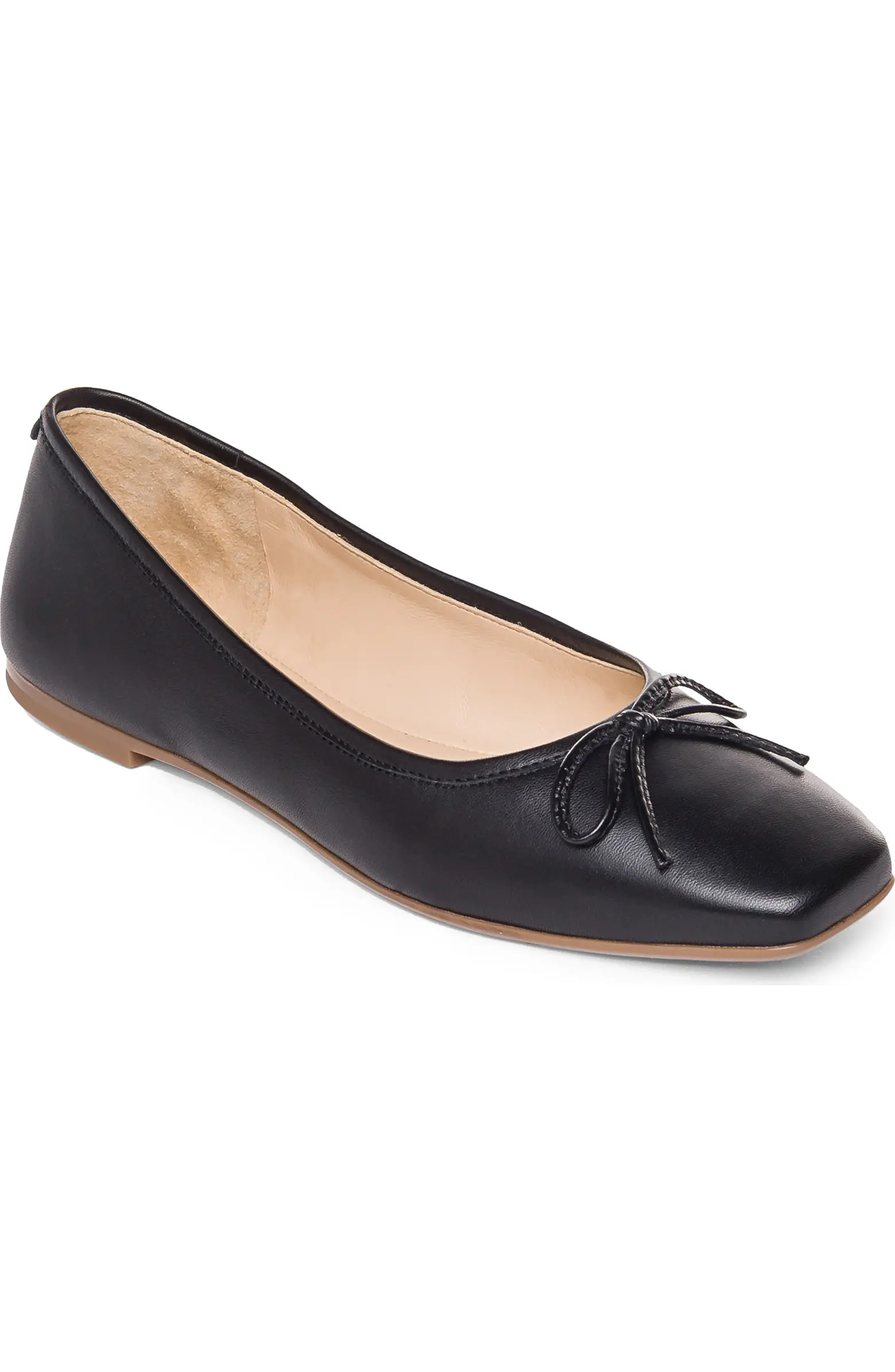 Bernardo Footwear Square Toe Ballet Flat (Women) | Nordstrom | Nordstrom