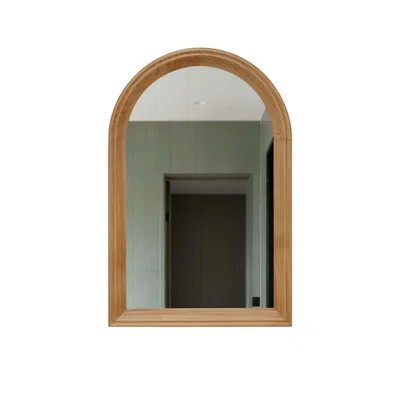 Arched Wood Framed Wall Mirror | Wayfair North America