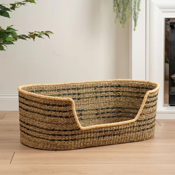 Check Woven Pet Bed | Dunelm (migrated)