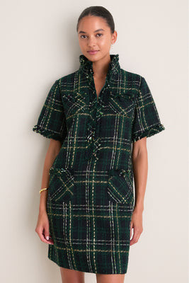 Green Tweed Ophelia Dress | Tuckernuck (US)