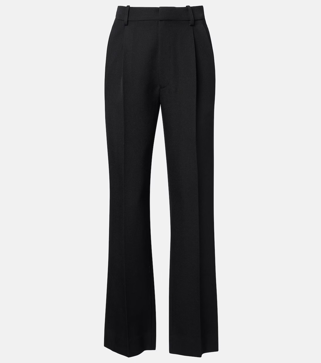 High-rise virgin wool straight pants | Mytheresa (US/CA)