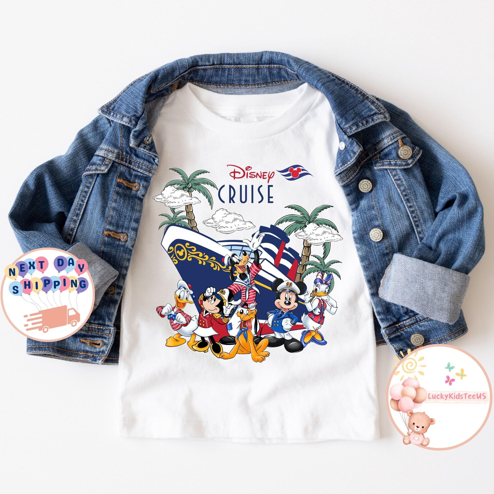 Disney Cruise Line Kids T-shirt, Mickey and Friends Toddler Sweatshirt, Disney Cruise Baby Onesie... | Etsy (US)