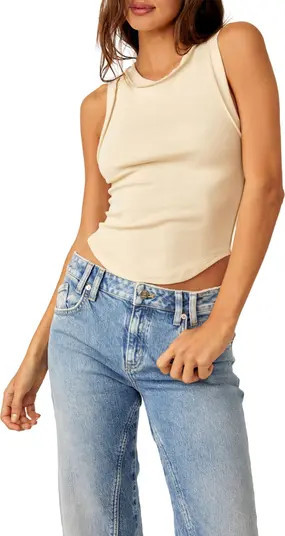 Kate Rib Stretch Cotton Tank | Nordstrom