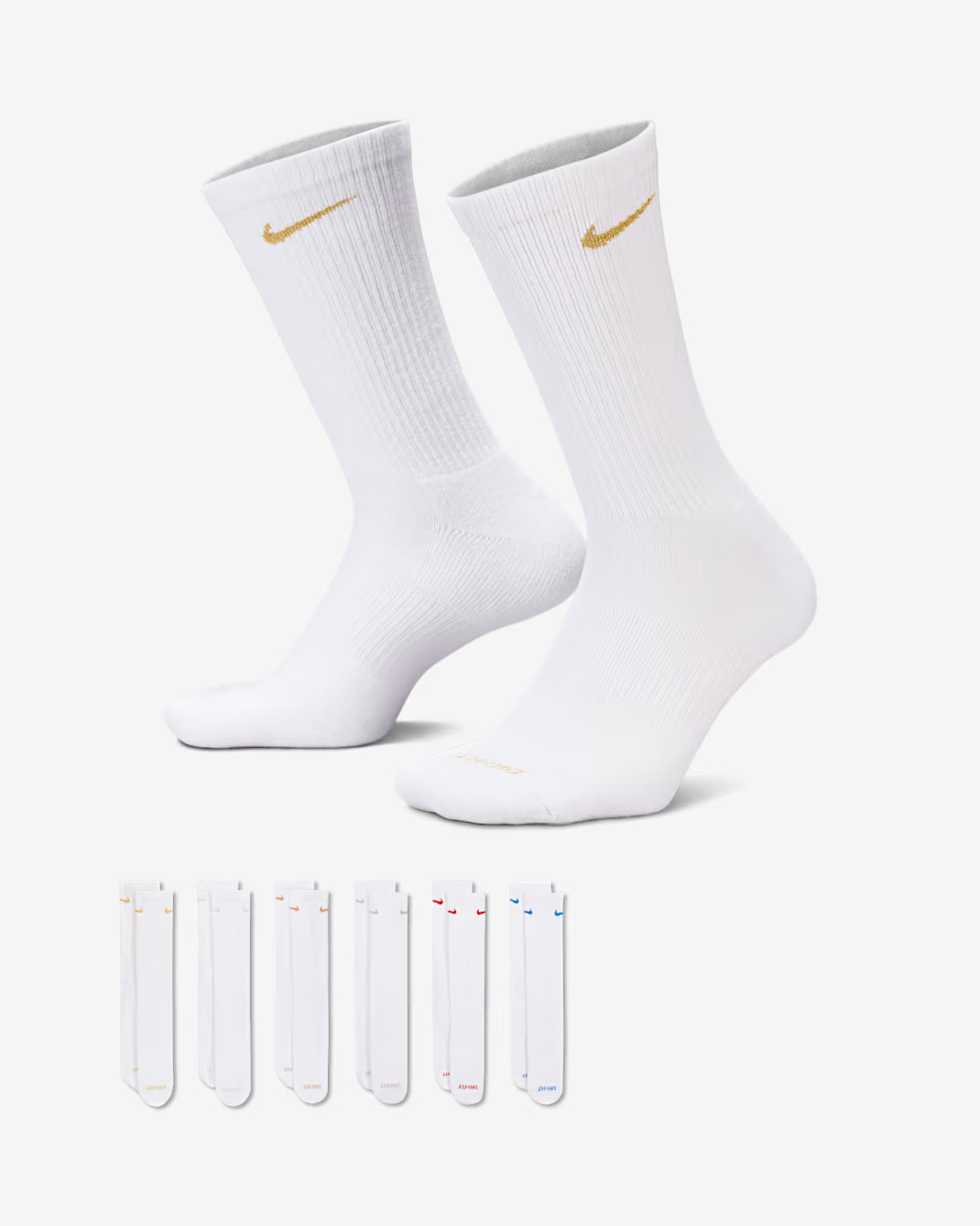 Nike Everyday Plus Cushioned Training Crew Socks (6 Pairs) | Nike (US)
