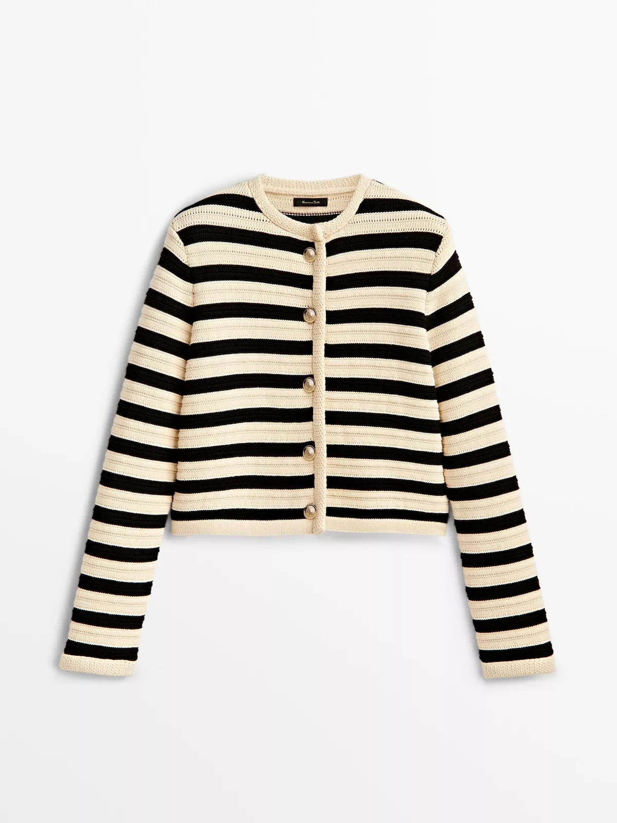 Striped knit cardigan with buttons curated on LTK