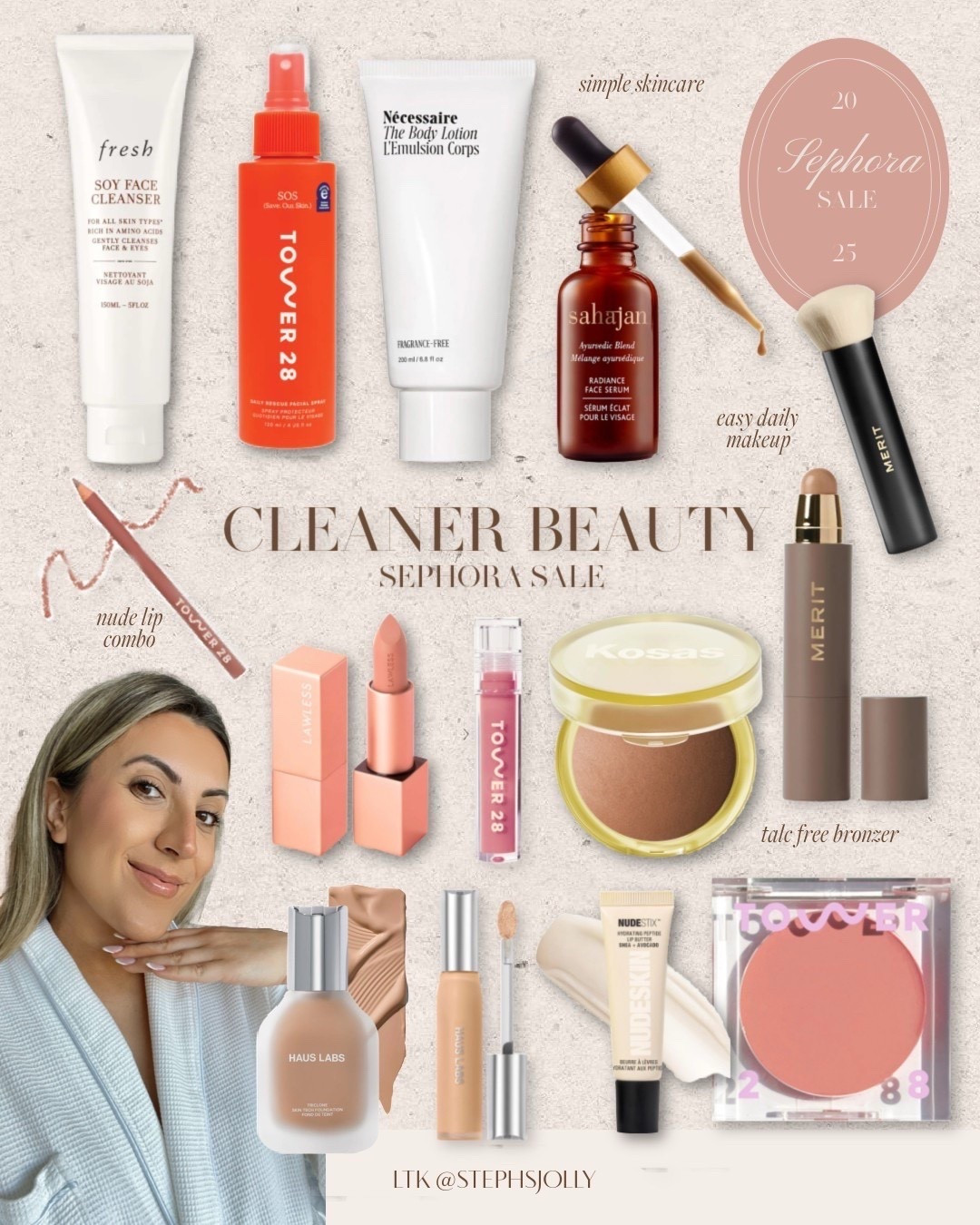 Sephora Sale Clean Beauty 

#LTKBeauty #LTKSaleAlert