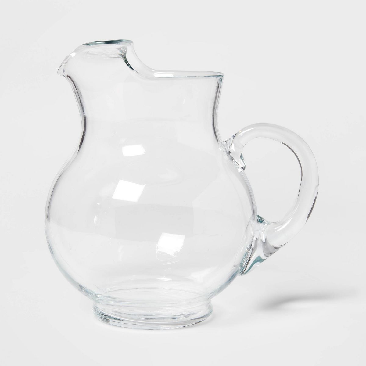 90.6oz Glass Round Pitcher with Handle - Threshold™ | Target