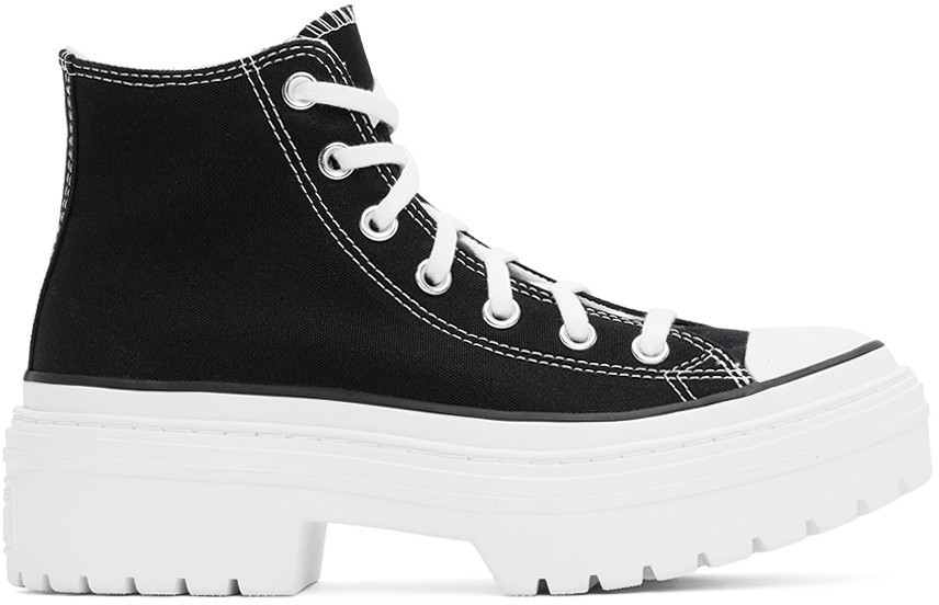 Converse Black Chuck Taylor All Star Lugged Platform Sneakers | SSENSE