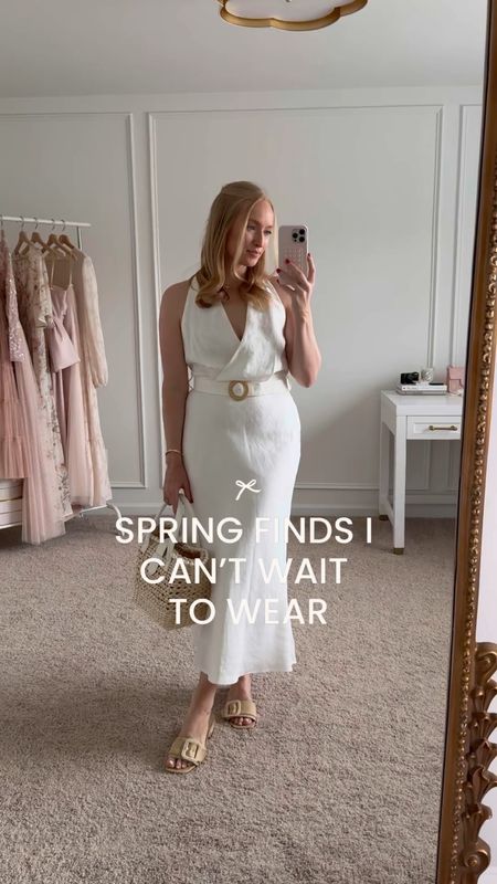 Pretty spring finds I’m excited to wear this upcoming season  

#LTKSeasonal #LTKVideo