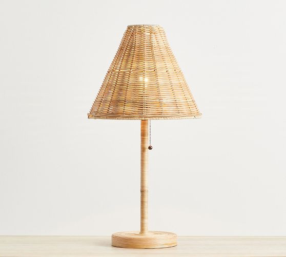 Marion Woven Table Lamp (24") | Pottery Barn (US)