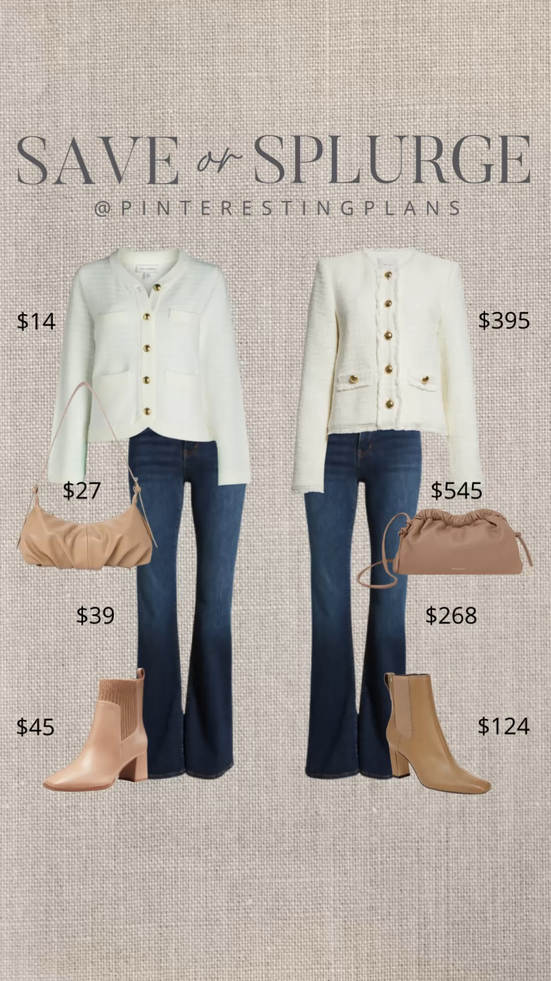 Save or splurge polished classic outfit. The save lady cardigan is on sale for only $14!! All sizes in stock currently. 

#LTKFindsUnder50 #LTKSaleAlert #LTKItBag