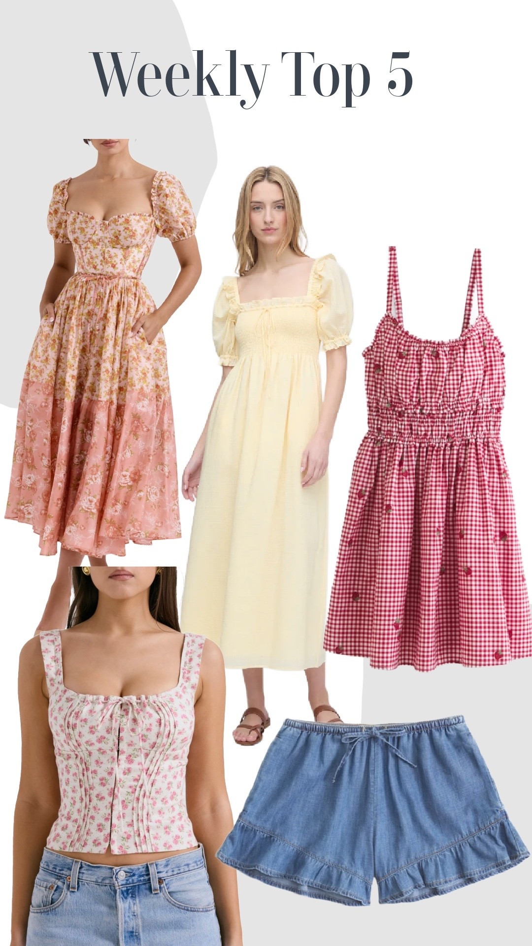 Weekly top 5

#LTKgrwm #LTKSeasonal #LTKMidsize
