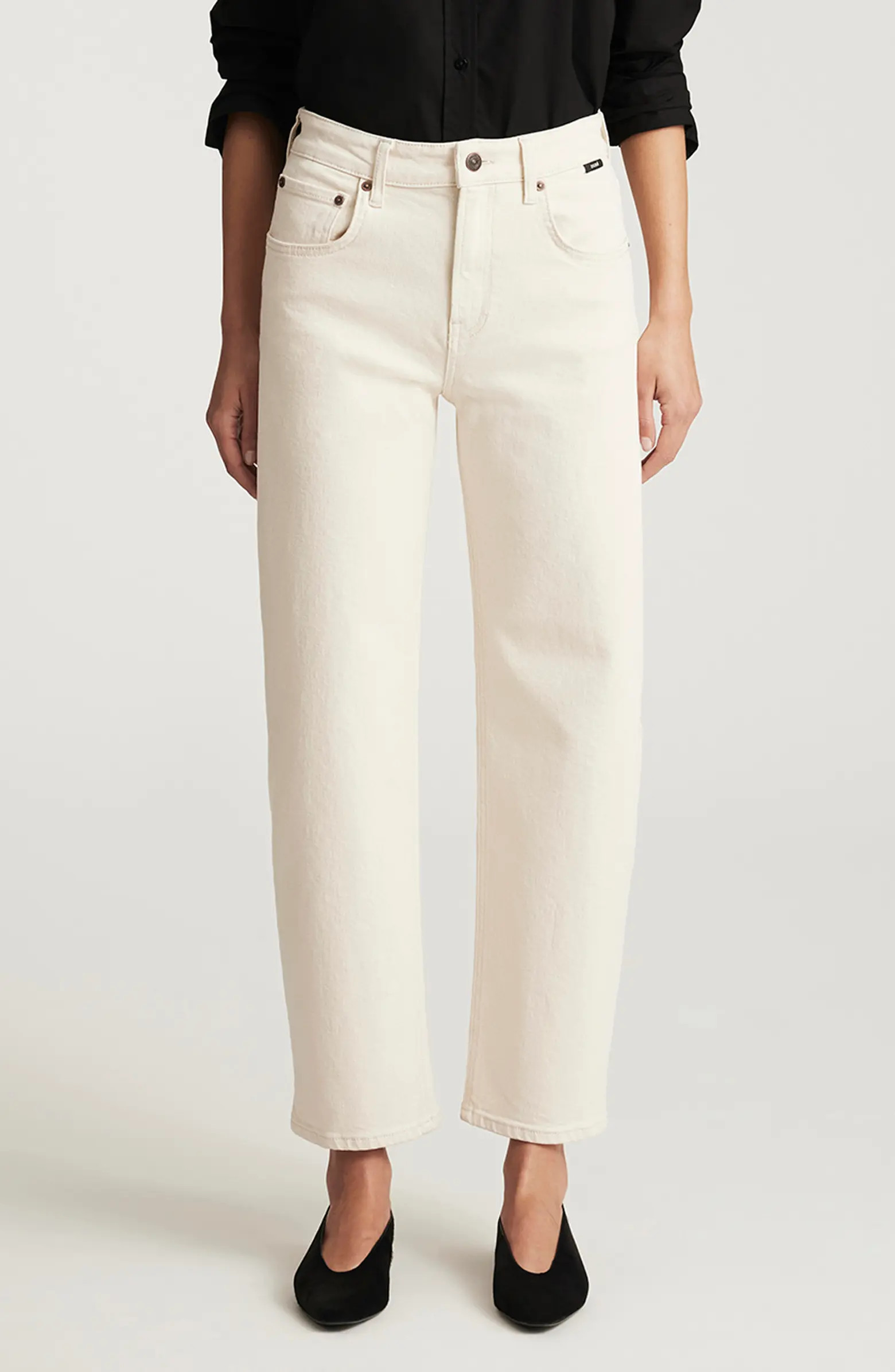 Nica High Waist Barrel Jeans | Nordstrom