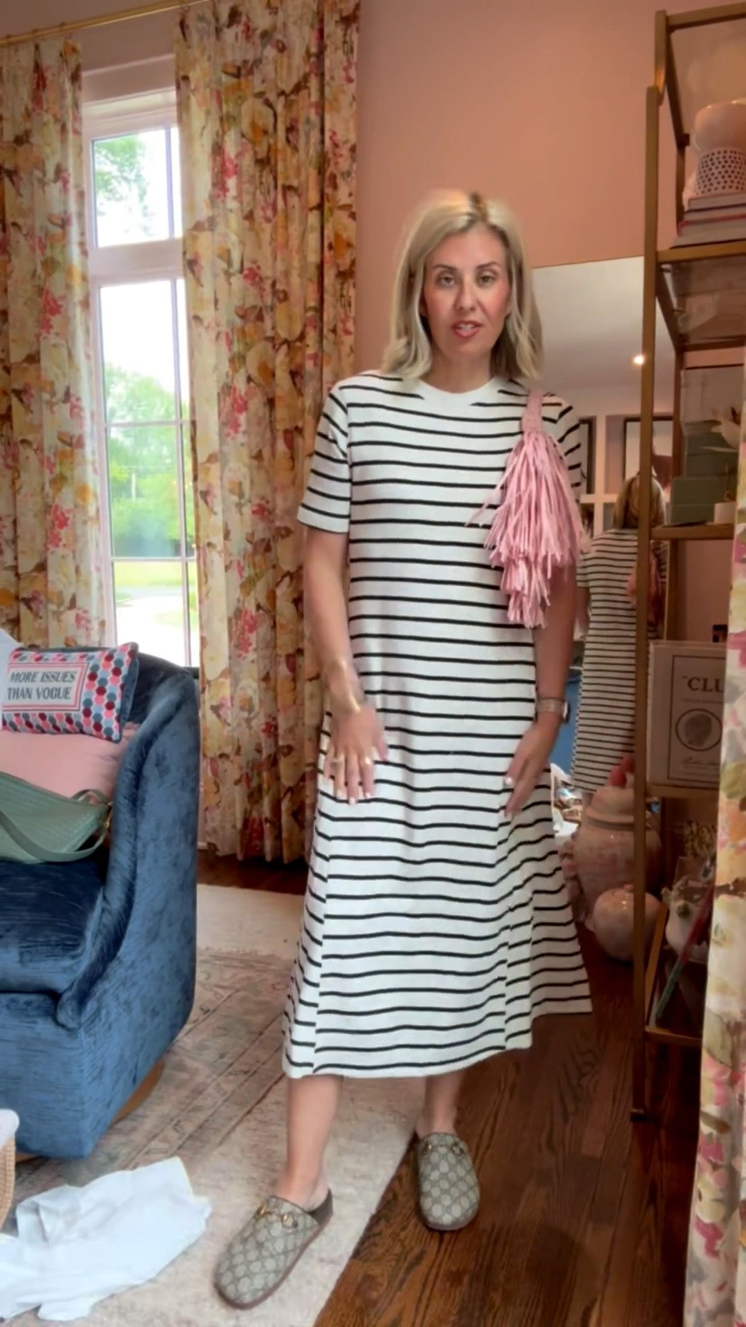 I'm a sucker for a t-shirt dress! I love that this one is like a swing style so it's not form fitting. I'm in a small and 38 shoe tts.
*Use Catherine20 at A+B

#LTKmomlife #LTKdayinmylife #LTKSeasonal