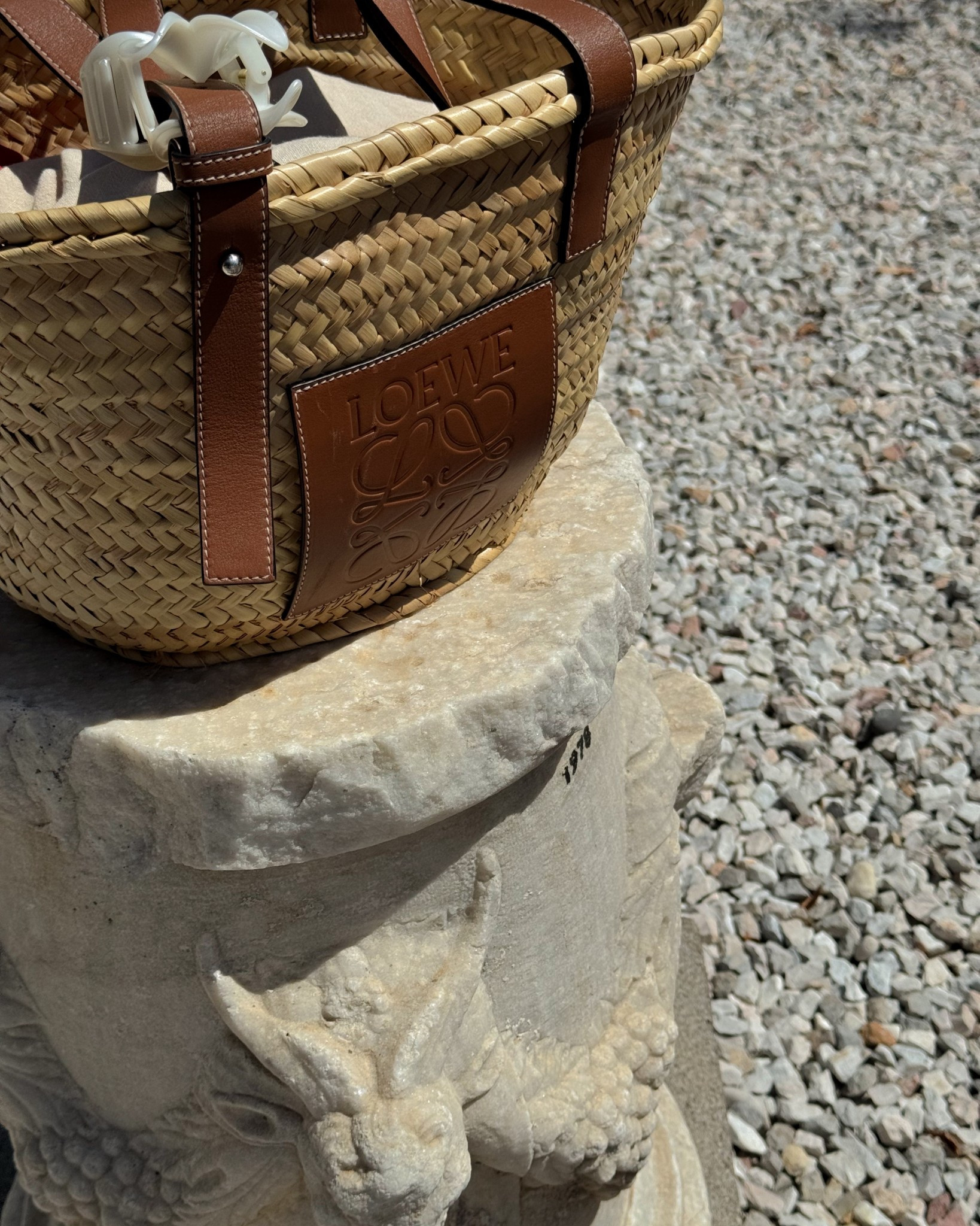 My beloved Loewe basket bag 🩷