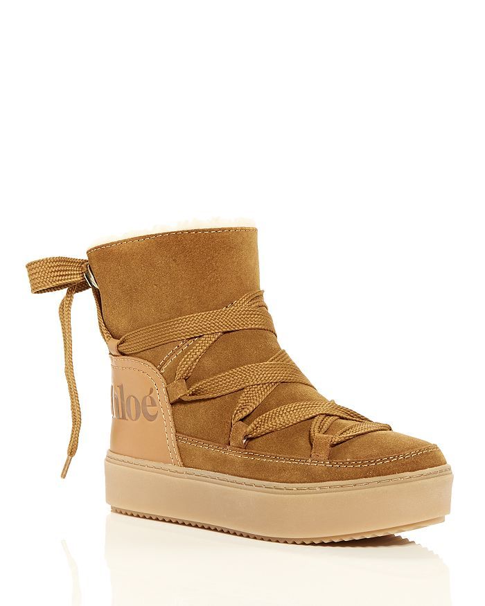 Women's Charlee Shearling Cold Weather Booties | Bloomingdale's (US)