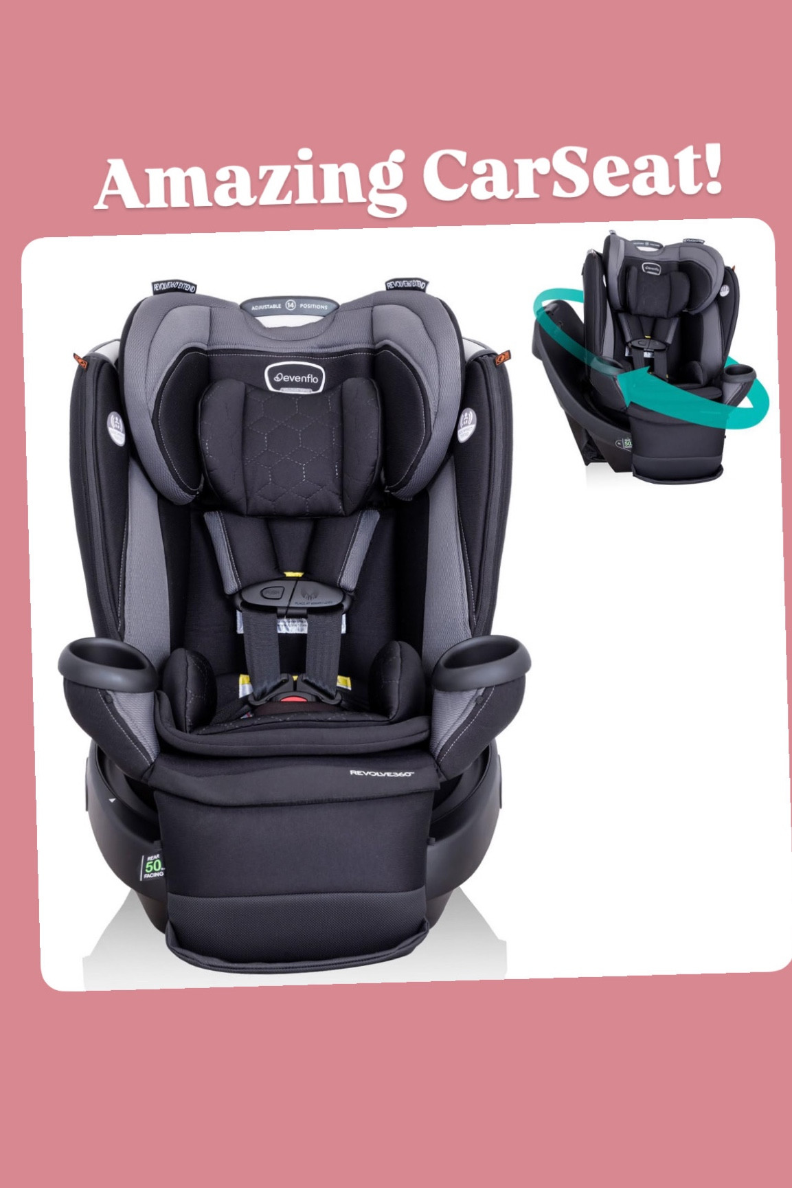 Absolutely love the convenience of this rotating car seat. It’s been really helpful
For us! Military discount as well! #babycarseat #carseat 

#LTKFamily #LTKBaby