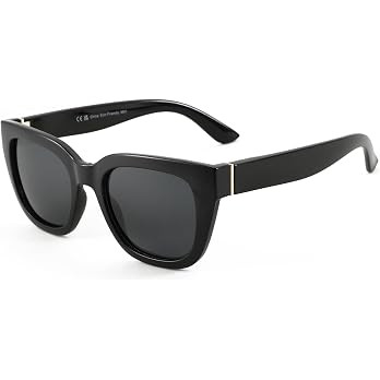 ZENOTTIC Square Polarized Sunglasses Women: Retro UV400 Vintage Shades | Tangle Free Nose Pads, S... | Amazon (US)