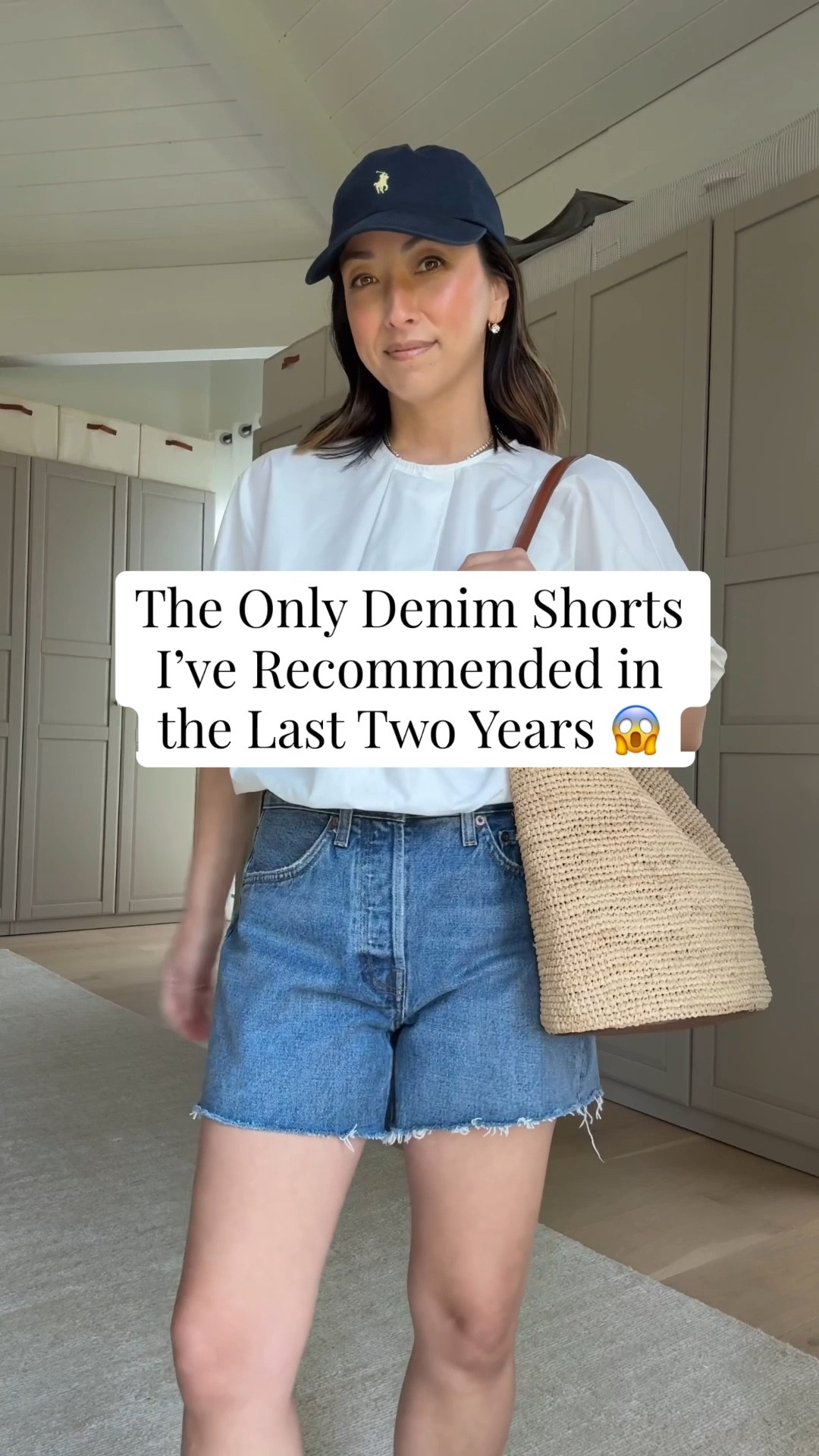 Truly, my holy grail denim shorts. Have these in a couple washes. Inseam is 4.5” which isn’t too long and not short. 

Zara top small
Agolde Parker shorts 25
Hermes Oran sandals 35
J.crew bag
Polo hat
Electric Picks earrings
Electric Picks necklace 

#LTKPetite #LTKgrwm #LTKmomlife