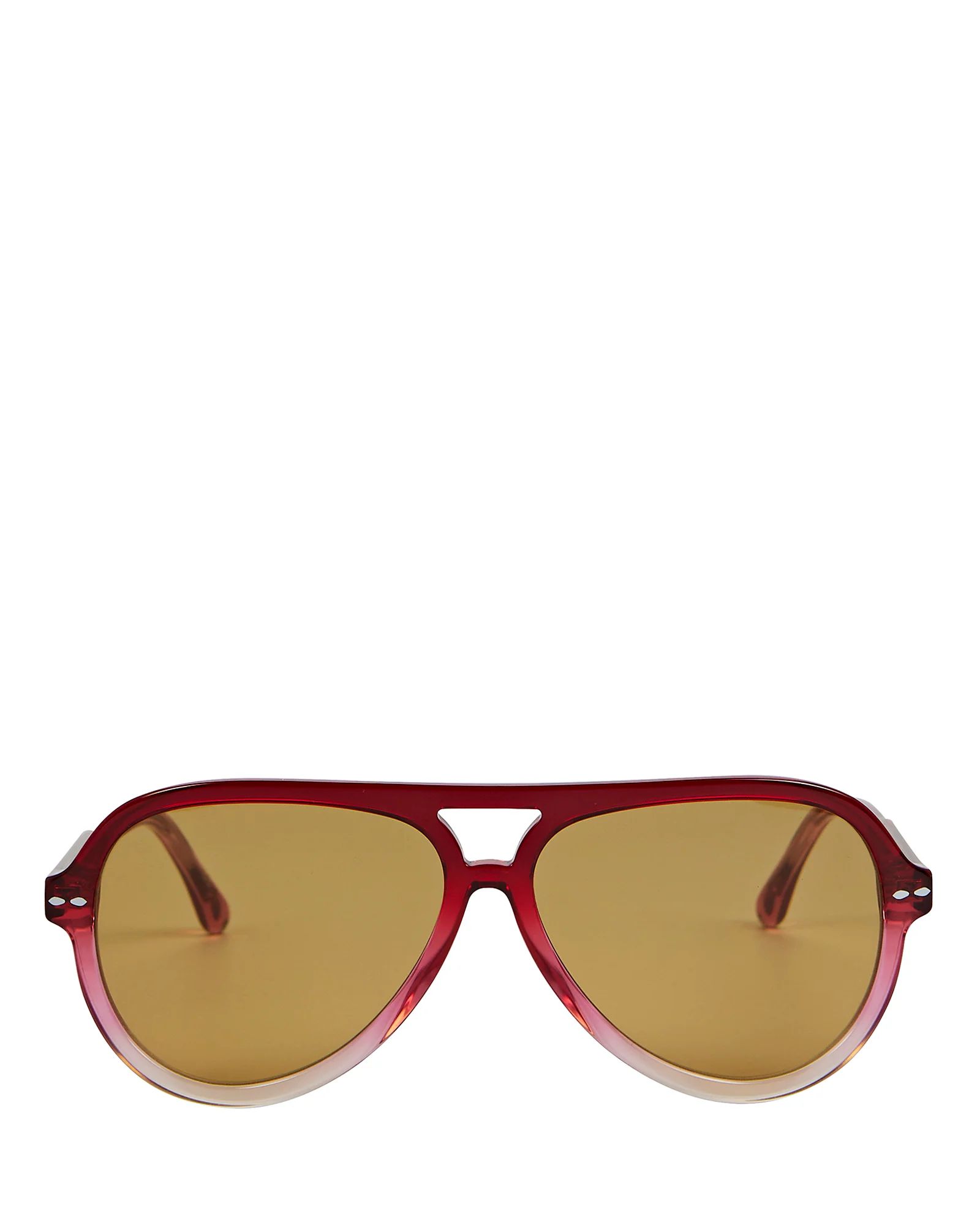 Naya Ombré Aviator Sunglasses | INTERMIX