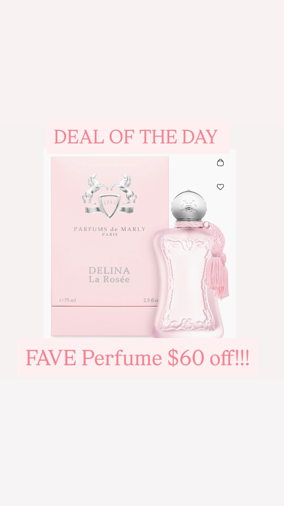 Fave perfume ever! Delina deal! 

#LTKGiftGuide #LTKCyberWeek #LTKHoliday
