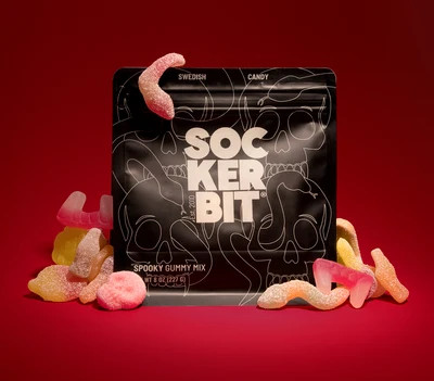 Spooky Gummy Mix Candy Pouch | Sockerbit