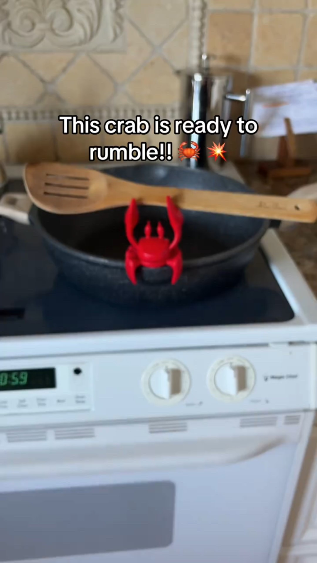 This little crab keeps my counters clean and my pots from boiling over 🦀

It holds your spoon, lifts the lid just enough to release steam, and it’s dishwasher safe. Such a small thing but it makes cooking feel more organized and less messy.

Perfect for pasta nights, soups, or anything that tends to bubble over.

#LTKdayinmylife #LTKfoodie #LTKHome
