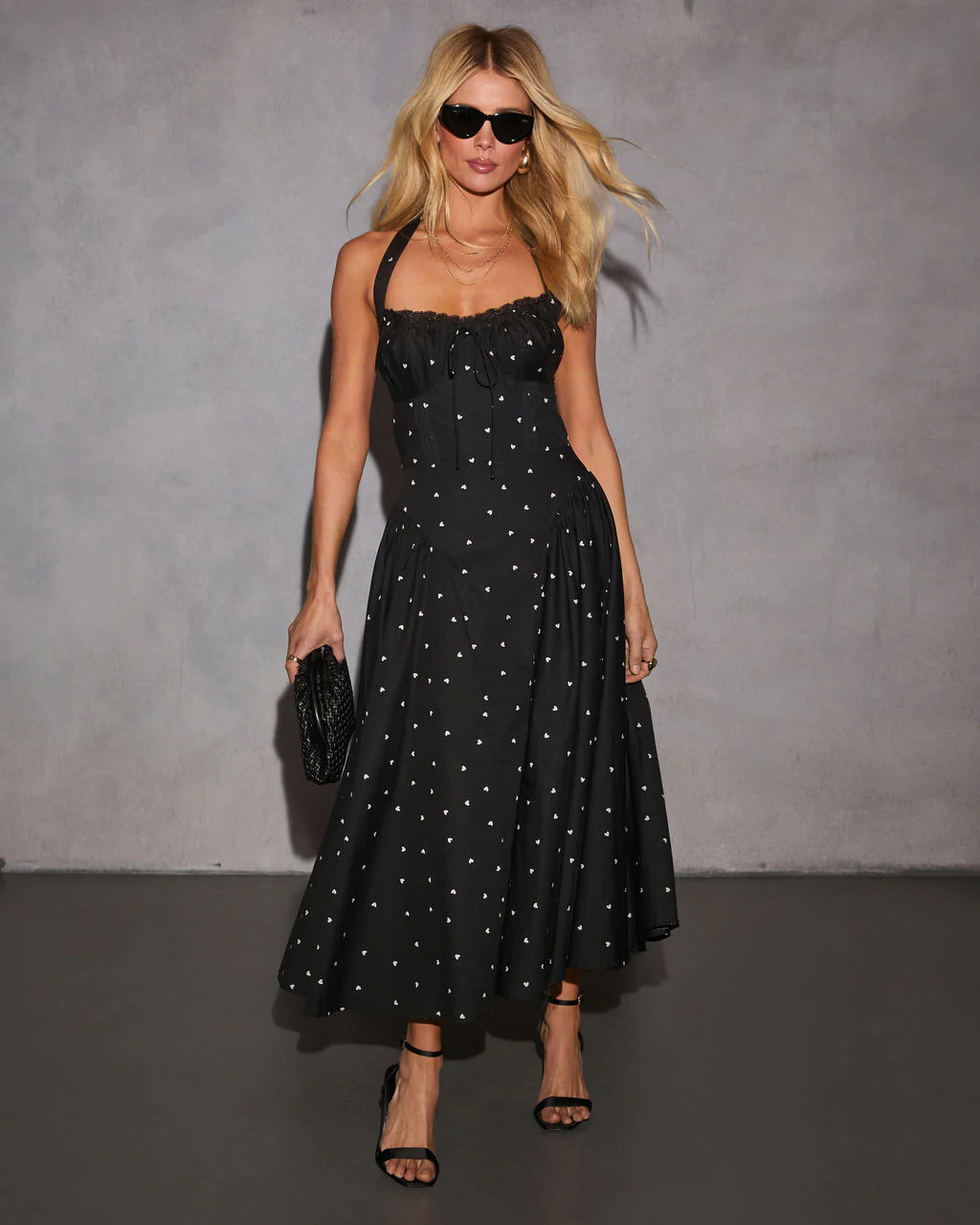 Everwood Halter Corset Midi Dress | VICI