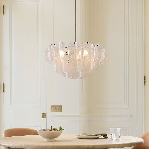 Ricci Glass Chandelier (22"–28") | West Elm (US)