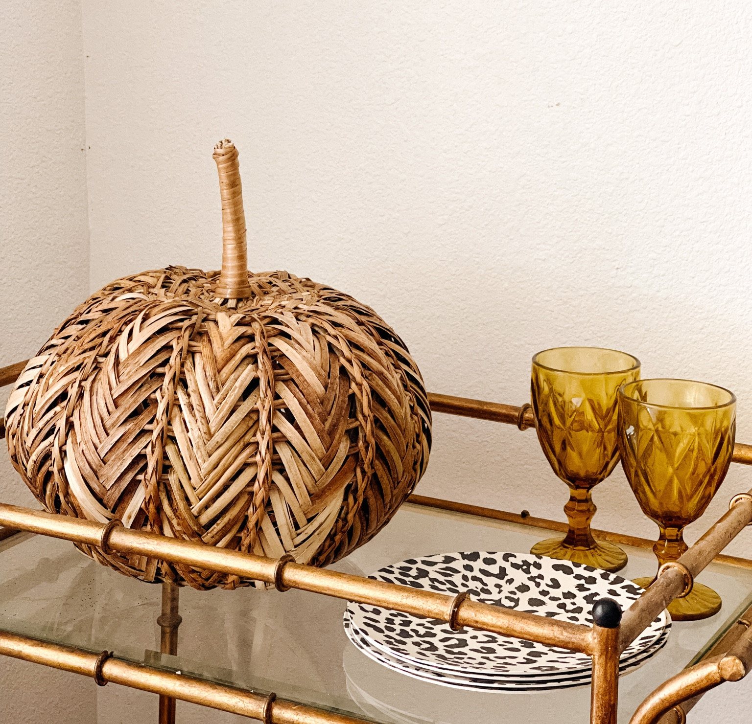 Trending fall decor. Rattan pumpkin. Leopard print plates. Autumn glasses. Fall entertaining. Pottery Barn fall decor. Shopbop finds. Shopbop home. Amazon finds. Amazon home. 🍁❤️🎃🍂

#LTKSeasonal #LTKunder100 #LTKhome