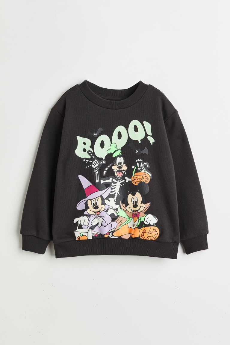 Printed Sweatshirt | H&M (US + CA)