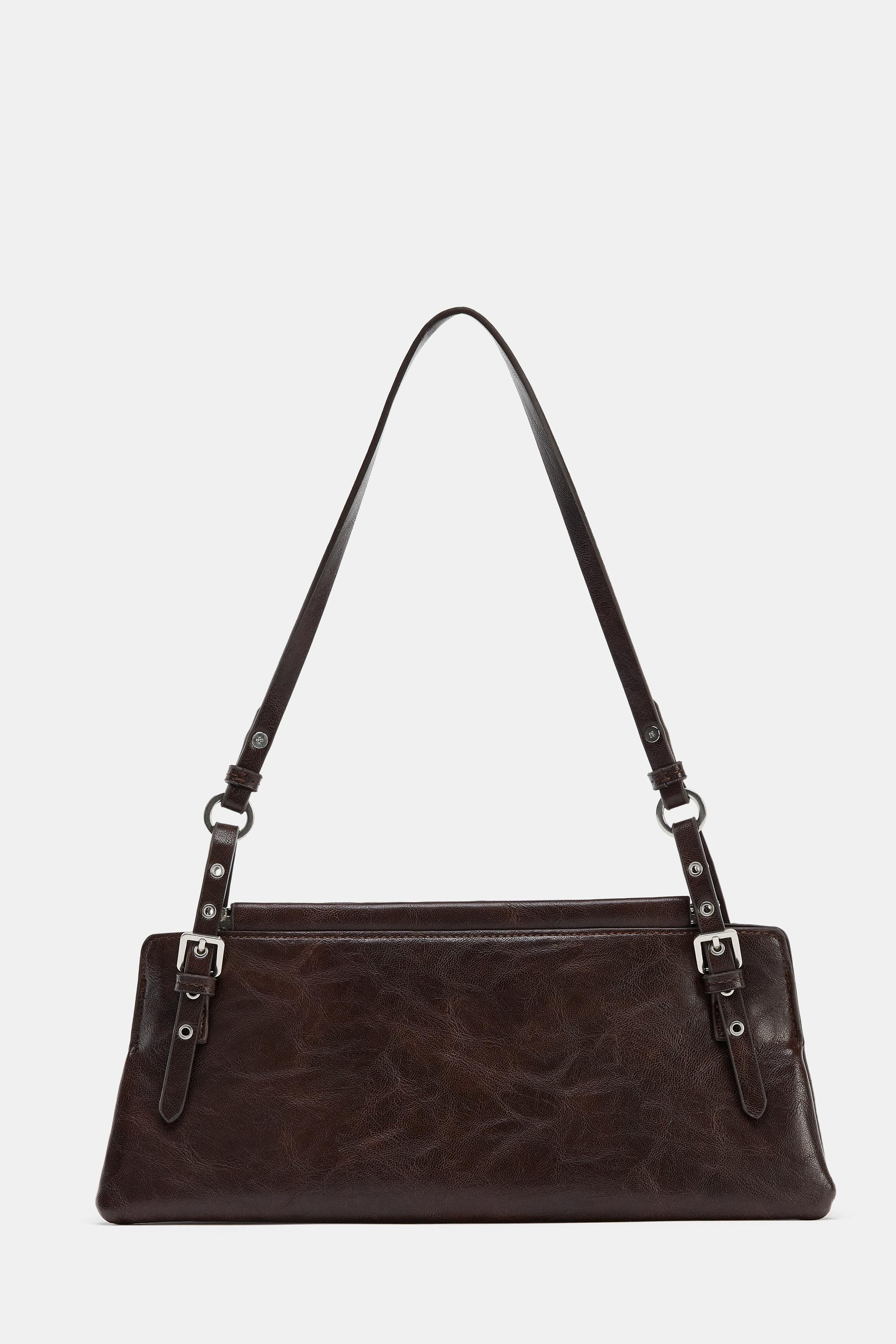 STUDDED SHOULDER BAG | Zara US