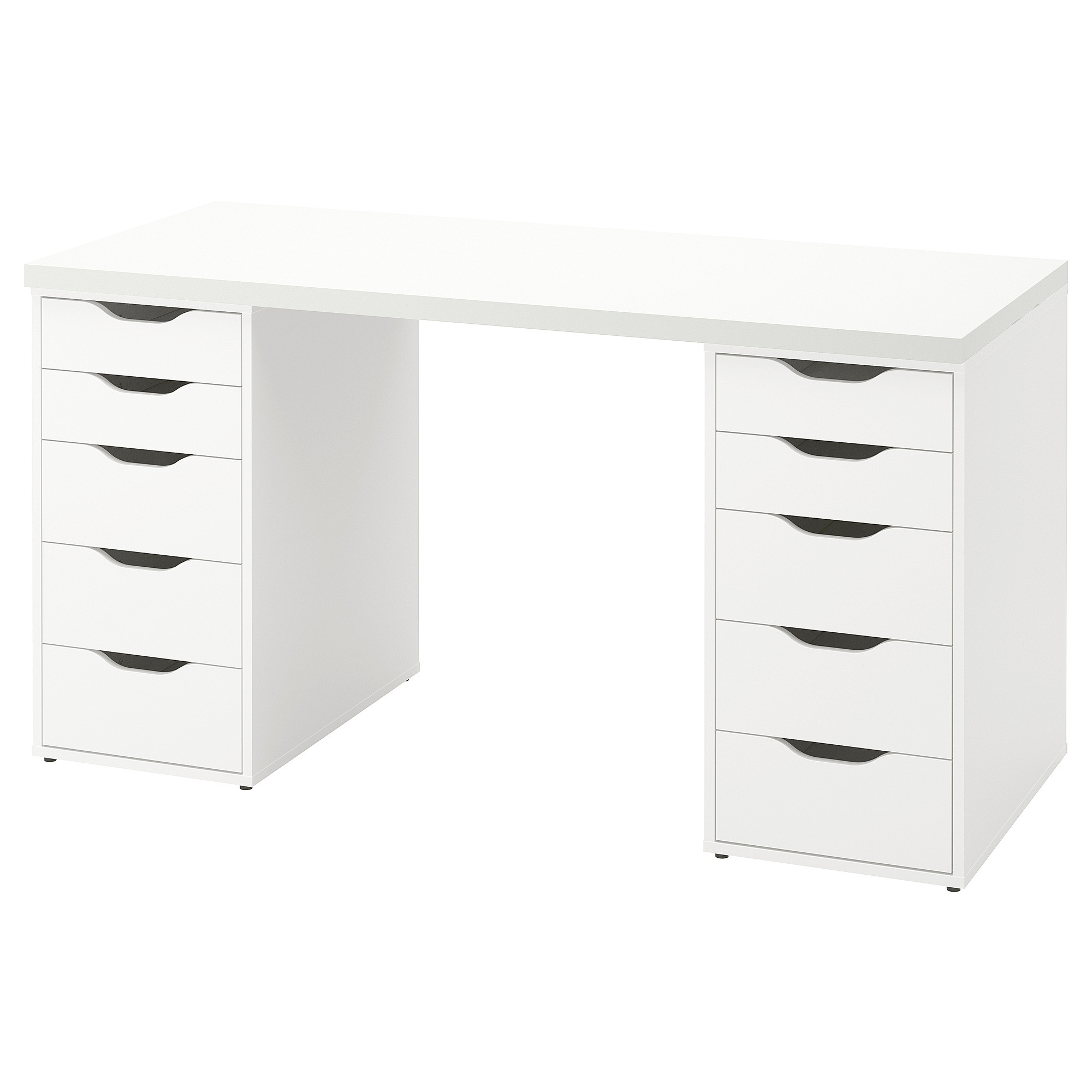 LAGKAPTEN / ALEX desk, white, 140x60 cm - IKEA Germany | IKEA (DE)