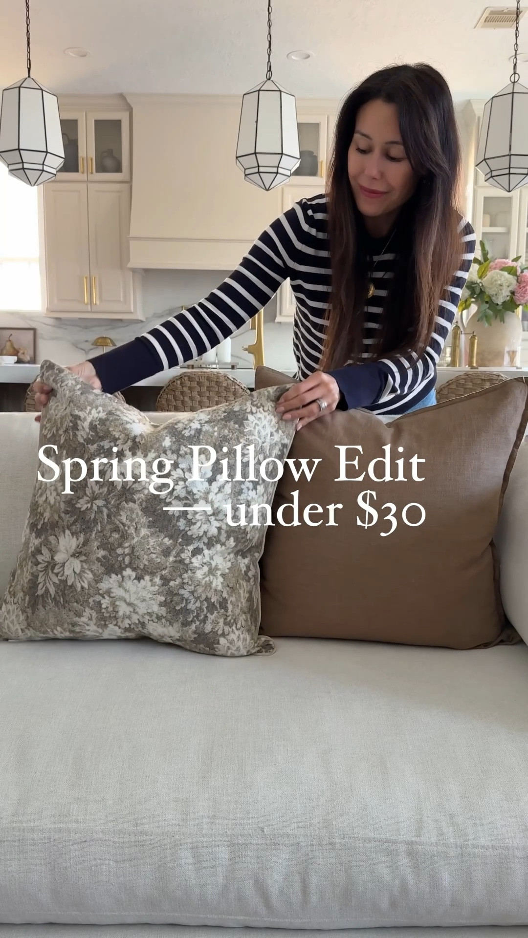 Spring pillow refresh 🤍 sharing my favorite mix & match combinations — all under $30 but giving that high-end, designer look. Think soft neutrals, layered textures, and versatile patterns you can move from the sofa to the bed to an accent chair for an instant seasonal update. Affordable home decor, luxe for less, and the easiest way to refresh your space for spring.


spring pillows, neutral pillow covers, affordable throw pillows, pillow combinations, budget home decor, spring home refresh, modern organic decor, high end look for less, neutral living room, sofa styling ideas

#LTKHome