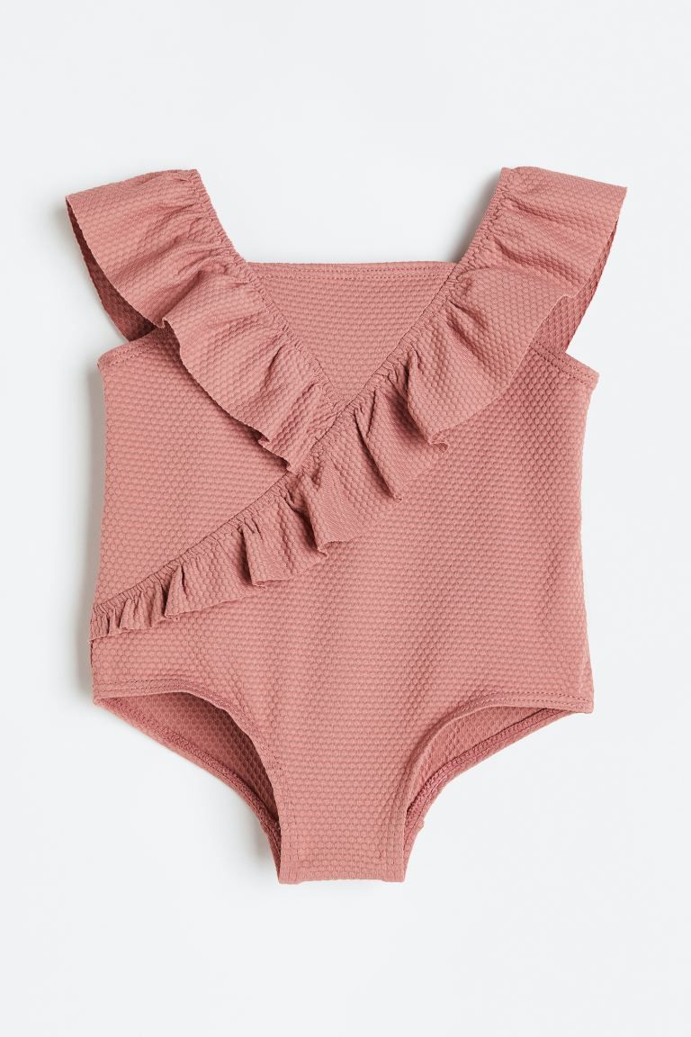 Swimsuit with Flounces | H&M (US + CA)