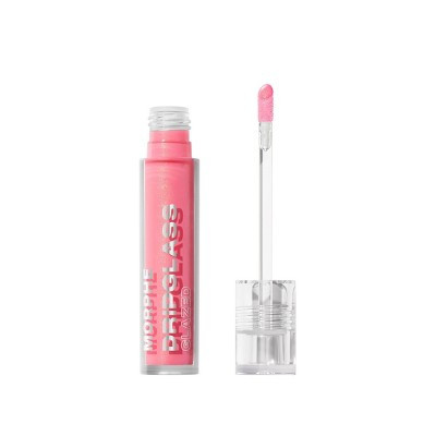 Morphe Dripglass Glazed High Shine Lip Gloss - Pink Mirror - 3.8ml | Target