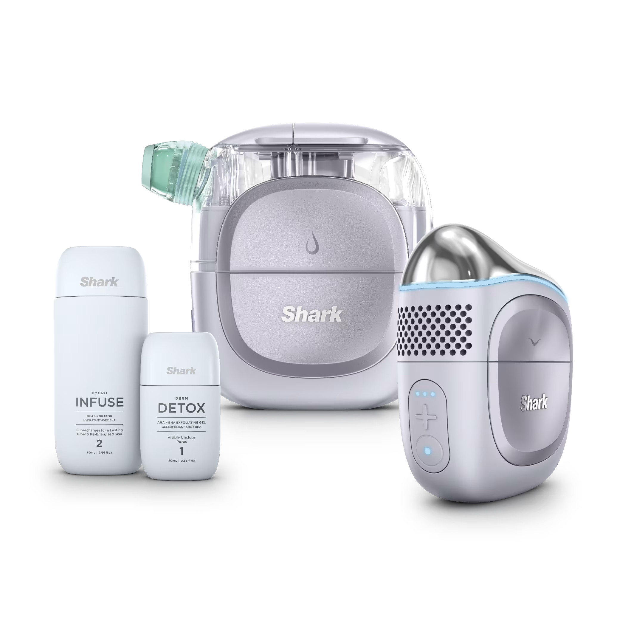 Shark™ FacialPro™ Glow At Home Hydro-Powered Facial System, Lilac | SharkNinja | Ninja Kitchen