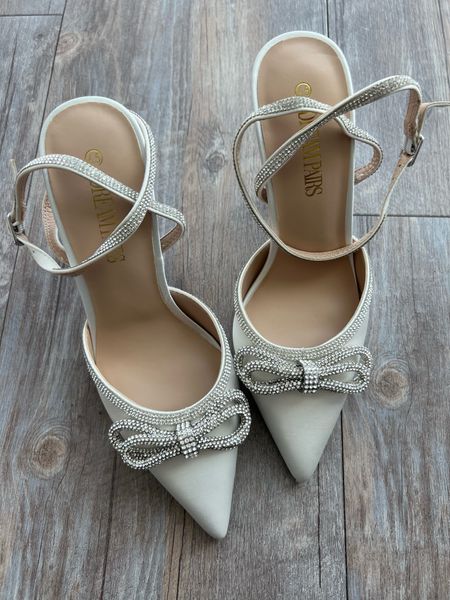 Bridal Shower Shoes, Bridal Shoes, Amazon finds, wedding wardrobe 

#LTKstyletip #LTKshoecrush
