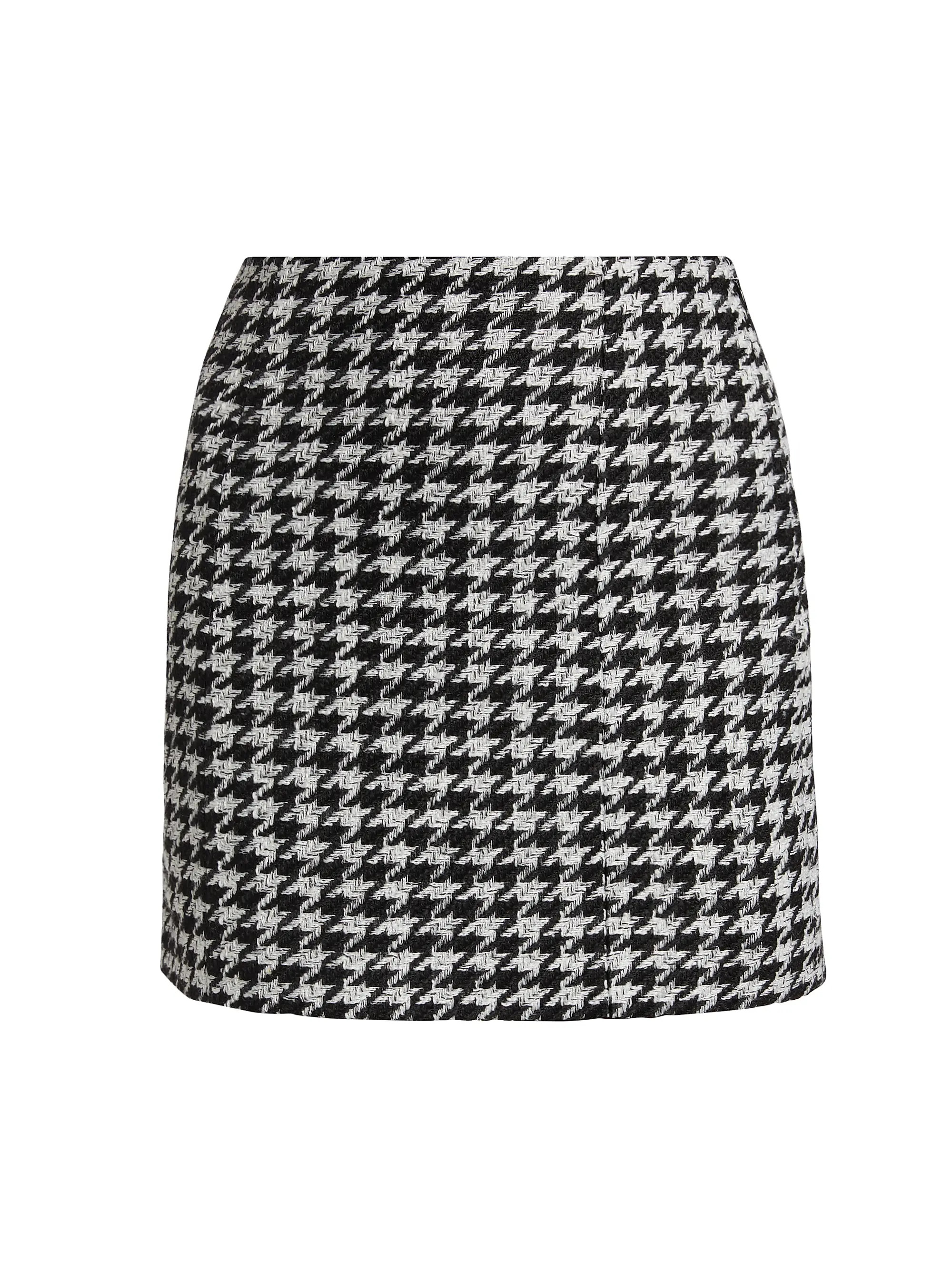 First Wife Houndstooth A-Line Miniskirt | Saks Fifth Avenue